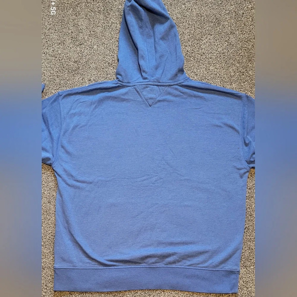 VTG Tommy Hilfiger pullover hooded sweatshirt, red whit blue mens size XLG - Picture 4 of 11